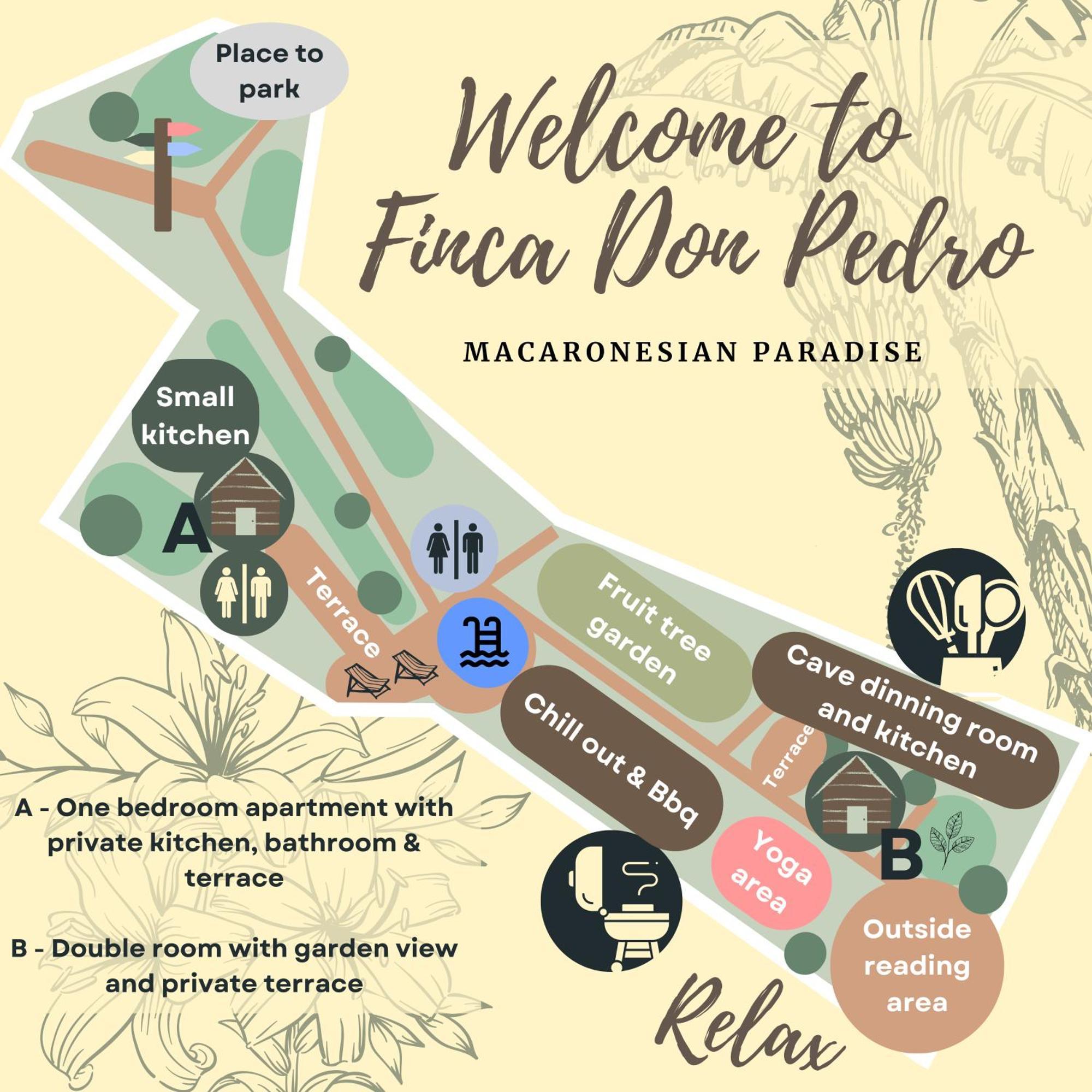 Finca Don Pedro Santa Cruz de Tenerife Zewnętrze zdjęcie